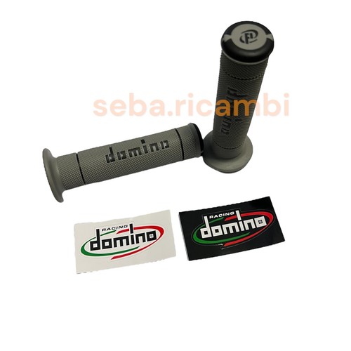 Coppia manopole domino grigio - coppia,