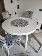 Tavolo Tondo Allungabile Piu 4 Sedie