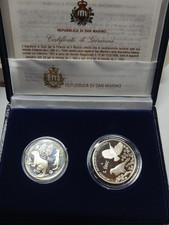 1993 SAN MARINO MONETE ARGENTO