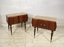 ANTICA COPPIA COMODINI ANNI 60