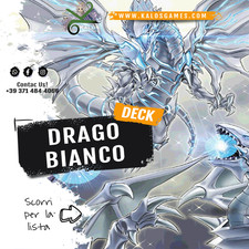 Yugioh! Mazzo Deck DRAGO BIANCO OCCHI BLU da Torneo