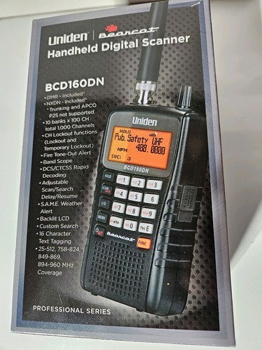 Uniden bcd160dn bearcat - uniden,