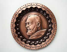 Piatto decorativo PADRE PIO DA