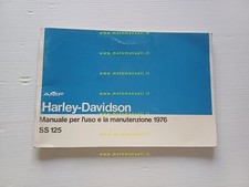 Harley davidson 125 1976 - ss,
