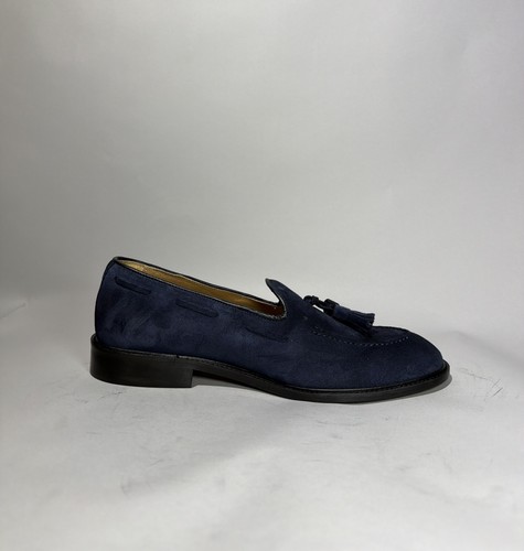 Mocassino uomo camoscio con - in,