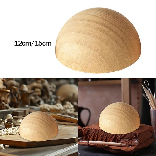 Mezza sfera legno - mezza,