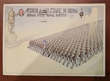Cartolina Scuola Militare Di Roma Romana Virtus D'ercoli 1940