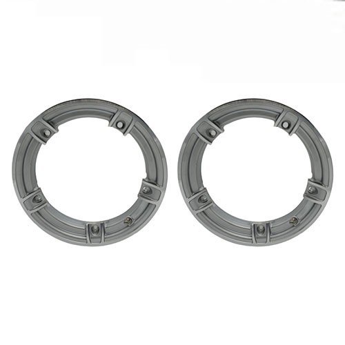 Coppia cerchi tubeless grigi - coppia,
