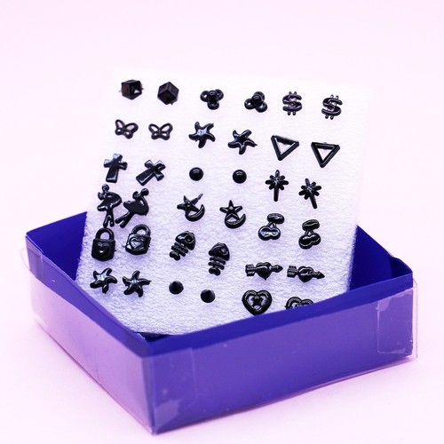 Set paia orecchini - set, plastica