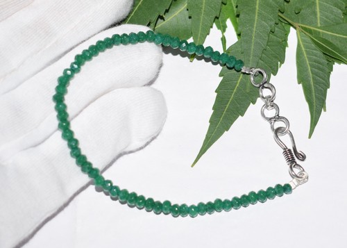 Bracciale cuore chakra giada - cuore,