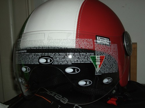 Casco moto vera pelle vitello - moto,