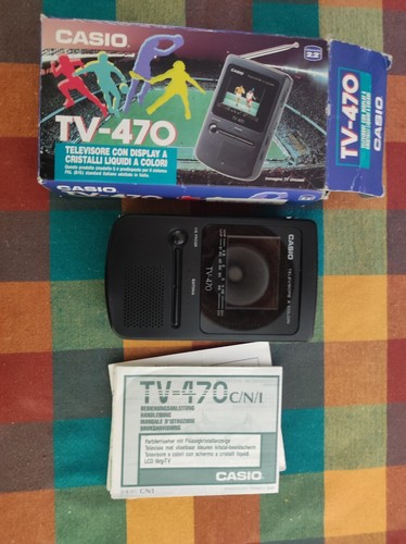 Casio 470 lcd - tv-470, televisore