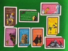 Serie completa 8 schede telefoniche usate Le Avventure di  PINOCCHIO come foto