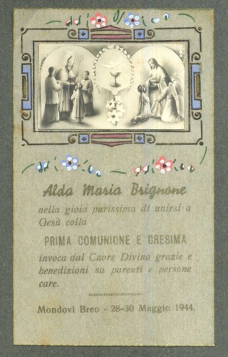 Santino prima comunione e - santino,