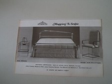 advertising Pubblicità 1982 LETTI IN OTTONE MAGGIONI A. SERGIO - CESANO MADERNO