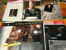 C.S.I. LAS VEGAS 29 CLIPPINGS RAPPORTI COLLEZIONE Gary Dourdan CSI