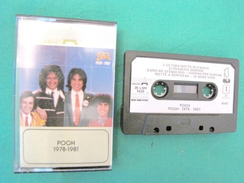 Musicassetta vintage pooh - vintage,