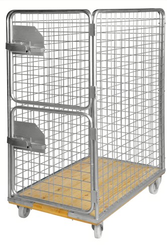 Roll container con base - , in