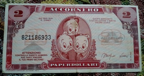 Banconota paperdollari - 2,