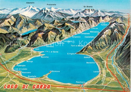 Lago garda - lago,