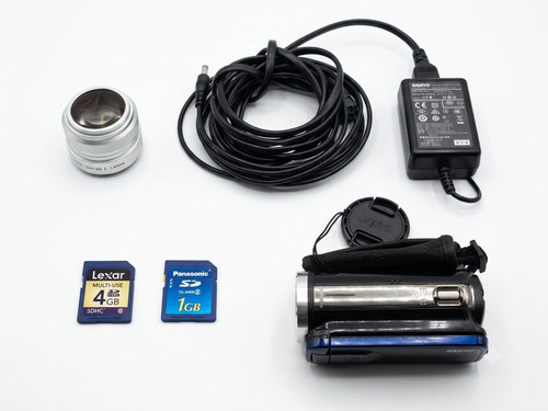 Videocamera sanyo xacti - xacti, +