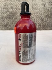 Bottiglia carburante Coleman PEAK 1 Apex II 17 oz stufa da campeggio vuota alluminio rosso