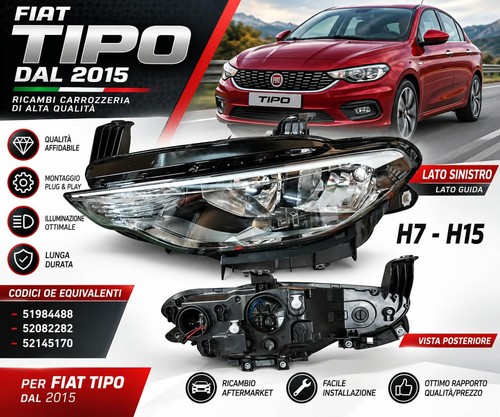 Fanale proiettore fiat - fiat, tipo