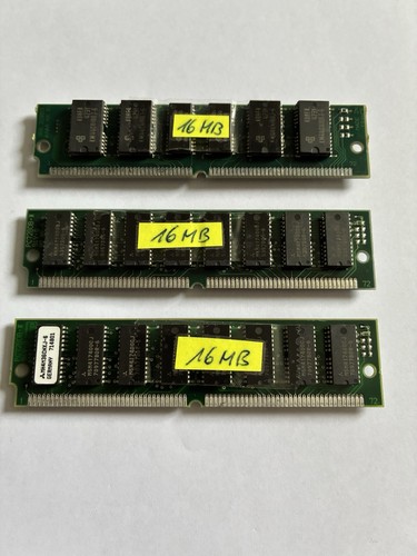 Memoria ram edo 3x16 - edo, (3x16