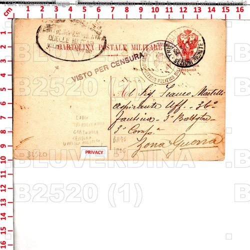 B2520 libia posta militare - b2520,