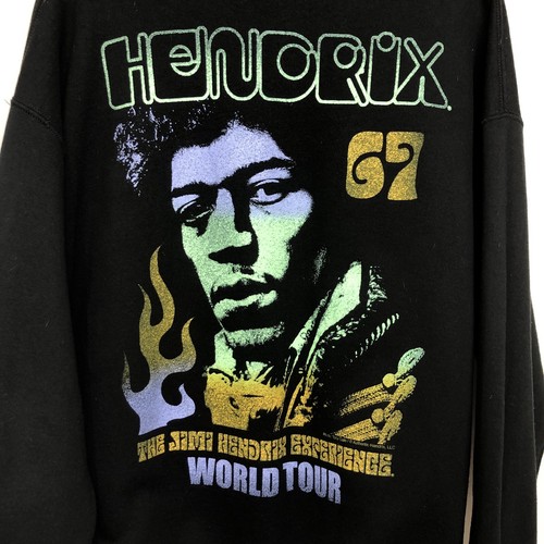 Felpa grafica nera jimi - felpa,