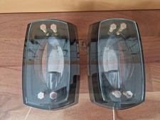 Paire d'appliques en verre