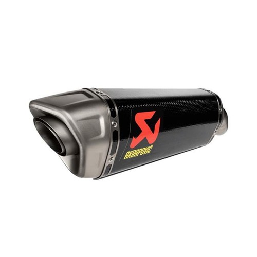 Scarico akrapovic fibra - fibra, di