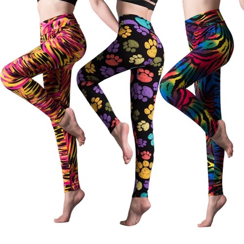 Leggings donna stampati con