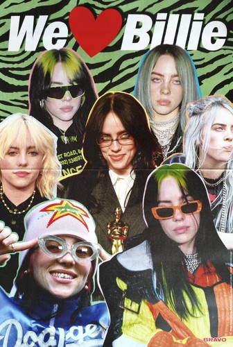 Billie eilish a3 poster - eilish,