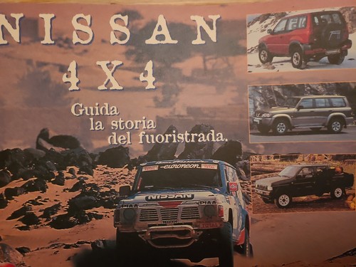 Brochure depliant gamma nissan - brochure,
