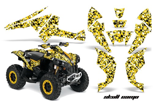 Kit grafico adesivi atv - kit,