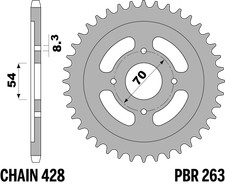 CORONA ACCIAIO 36 DENTI PER
