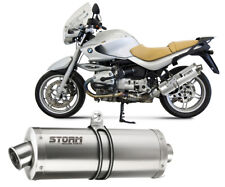 Scarico Storm by Mivv Oval acciaio inox per Bmw R 1150 R 2000 > 2006