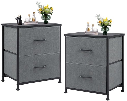 Comodino set con - con, cassetti