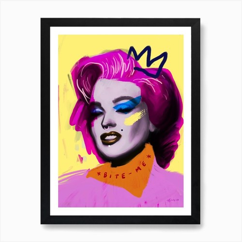 Stampa artistica marylin - artistica,