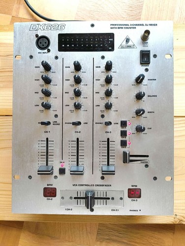 Behringer dx626 pro - 3, ch