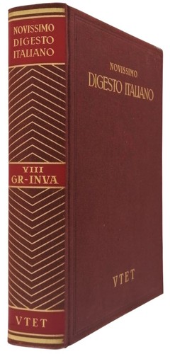 Novissimo digesto italiano - novissimo,