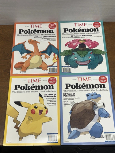 Time magazine pokemon 2025 - magazine,