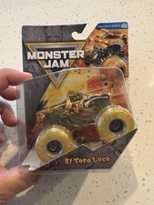 Spin Master Monster Jam Truck El Toro Loco 1/64 Truck Serie 42 Nuovo in Confezione