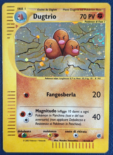 Pokemon dugtrio holo - pokemon,