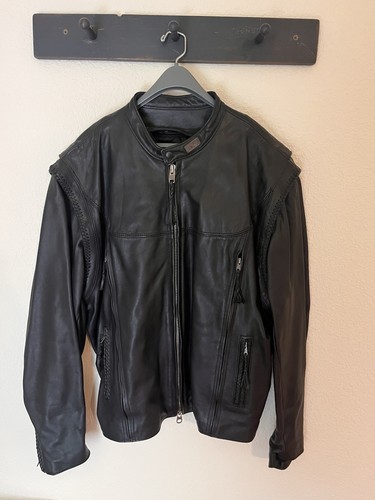 Giacca gilet pelle - gilet,