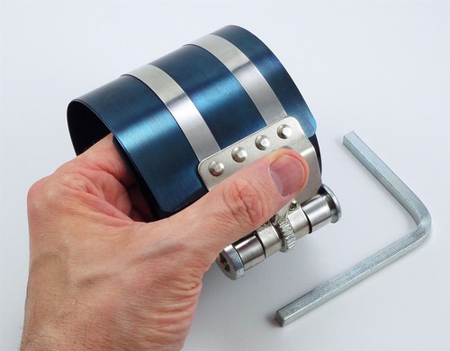 Piston ring compressor - ring,