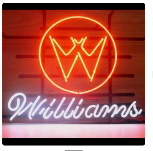 Williams flipper insegna neon - flipper,
