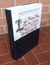 Galliano Ciliberti UBALDUS HODIE COLITUR Musiche per S. Ubaldo dal Medioevo 2008