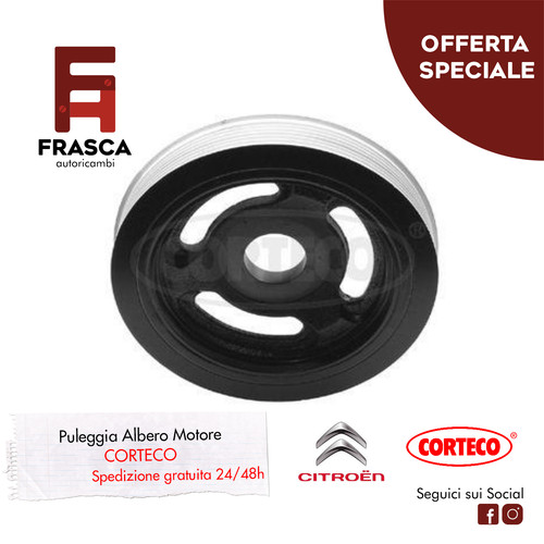 Puleggia albero motore - puleggia,